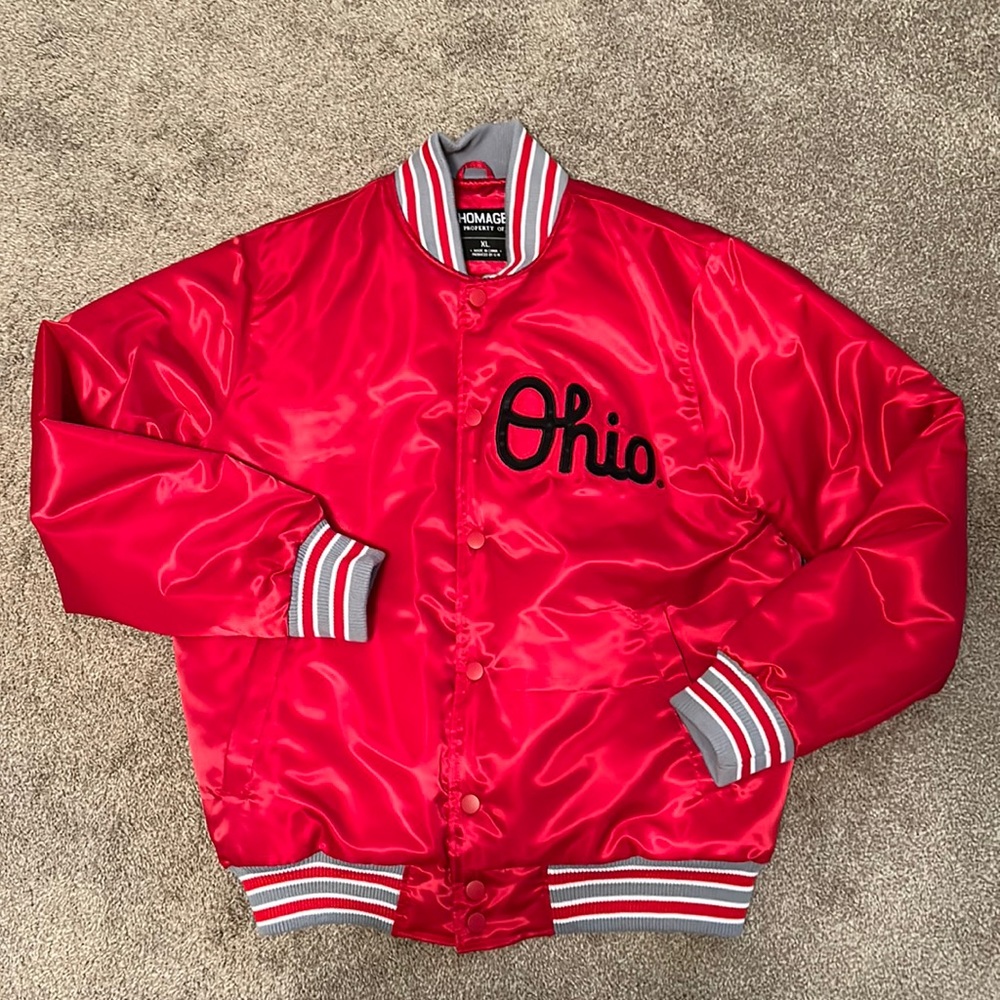 HOMAGE Script Ohio State Gameday Jacket